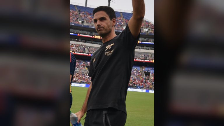 Arteta keeps his words to Dowman private, and Law 12 explains the red card