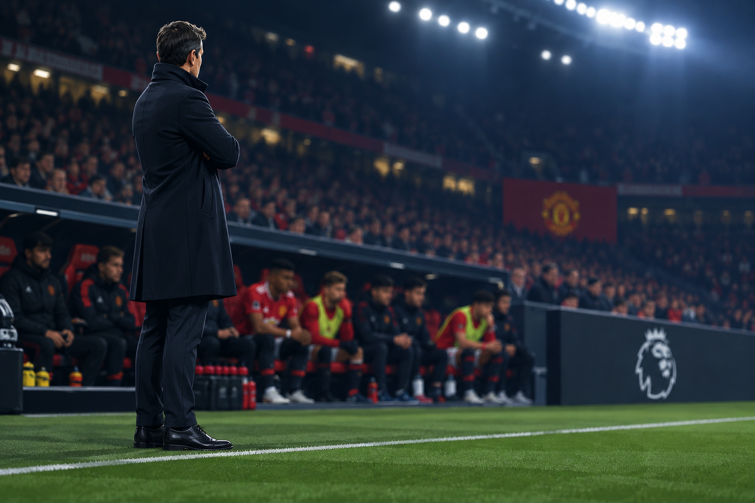 Carrick and Fernandes Standoff