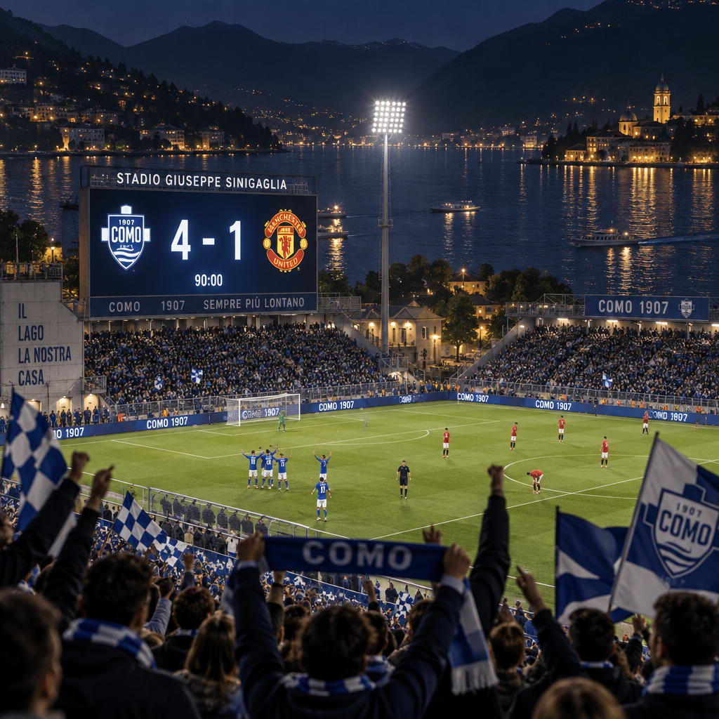 Como vs Manchester United Upset