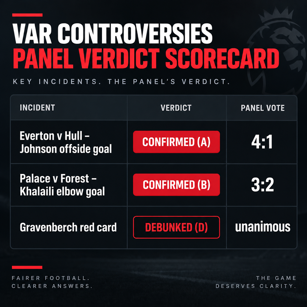 Panel Decision Scorecard