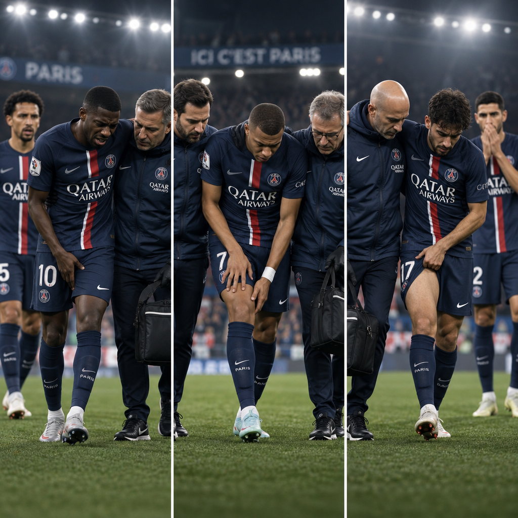 PSG Injury Trio